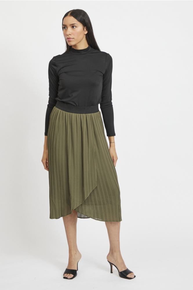 VILEOA L/S HIGH NECK TOP - NOOS 14066134 Black